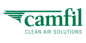 Camfil clean air solutions logo. leverantör
